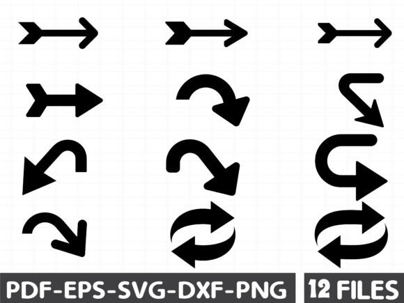 Arrow Icons. Direction Signs, Pointers: Modern Graphics for Publishers