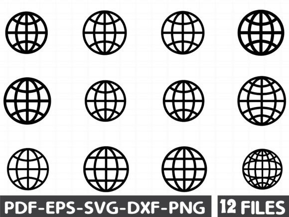 Globe Silhouette Svg: Essential Graphics for Modern Illustrations