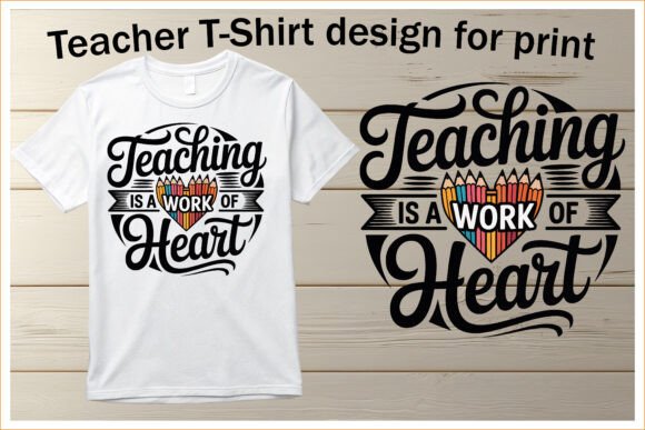 Inspirational Teacher T- Shirt Design Graphics for Makers