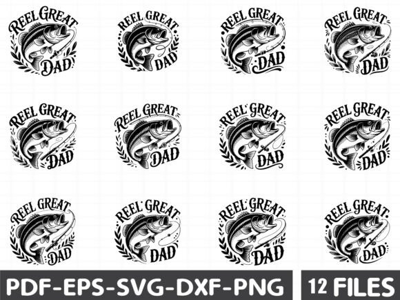 Retro Reel Great Dad SVG Fishing Dad SVG Review