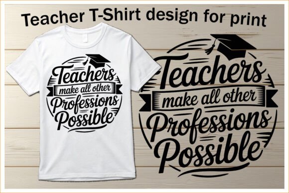 Teaching Quote T- Shirt Design: Graphics for Modern Publishing