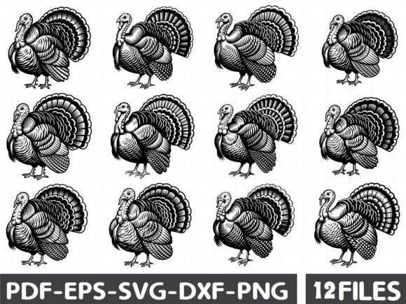 Turkey Svg Graphics and Illustrations for Brand Design
